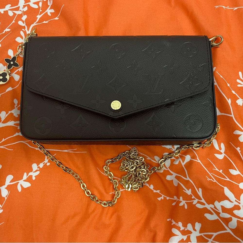 Pouchette Empreinte Clutch/shoulder